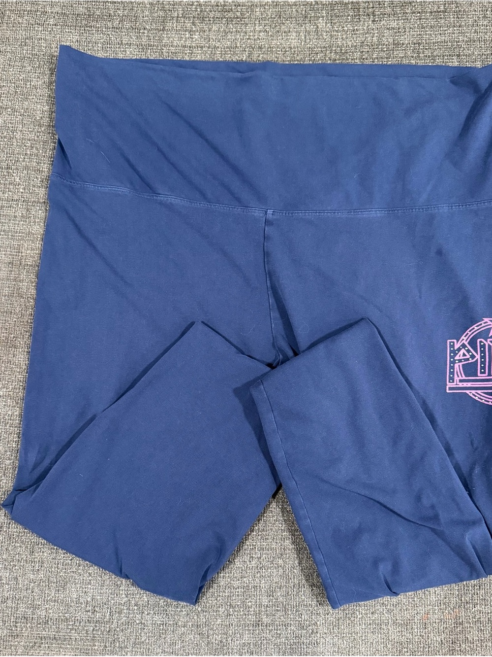 PINK Victoria's Secret Navy Girls' Leggings with Pink Logo